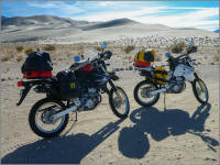 Death Valley dual sport ride