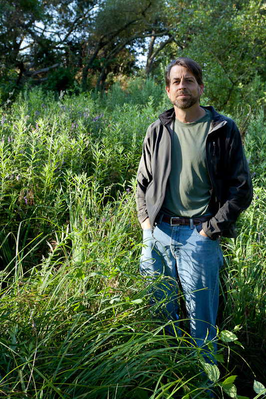 Stephen Fischer in the American River Parkway