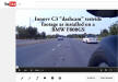 YouTube video footage of Innovv C3 dashcam test ride