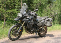 BMW F800 GS motorcycle