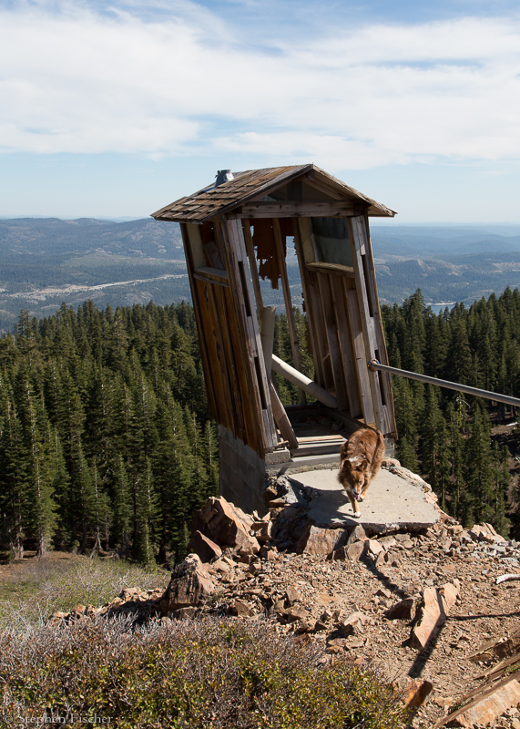 Outhouse with a view