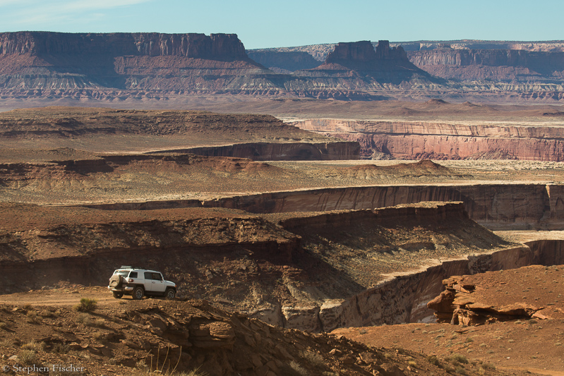 On the White Rim trail