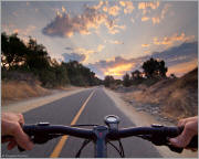 View from the bike