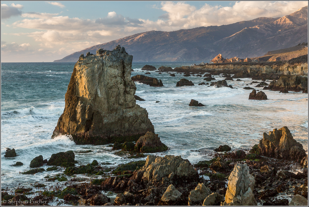 Rugged coast of Big Sur