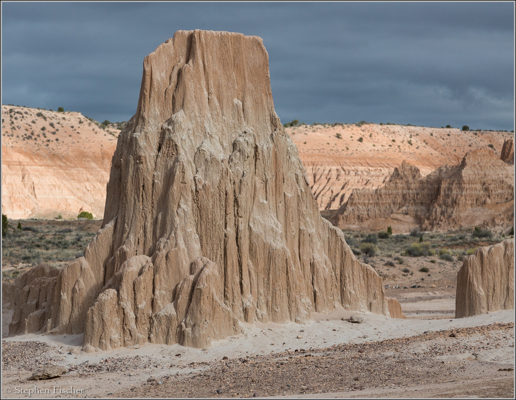 Cathedral Gorge at sunrise