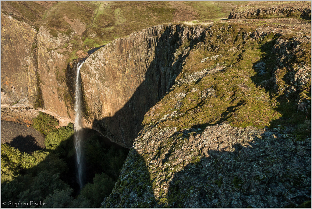 Phantom Falls of North Table Mountain