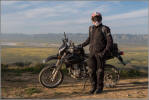 Steve and his DRZ400S dual sport