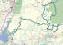 Placerville-Georgetown-Coloma-Folsom dual sport route map