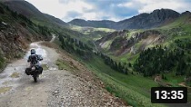 San Juan mountain passes of Colorado