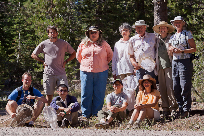 Native pollinator class up at Butte Creek House Ecological Reserve