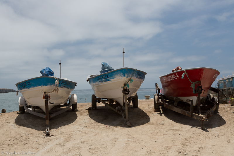 Colorful boats