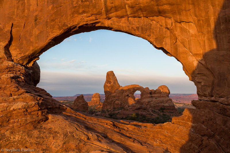 View to Turret Arch