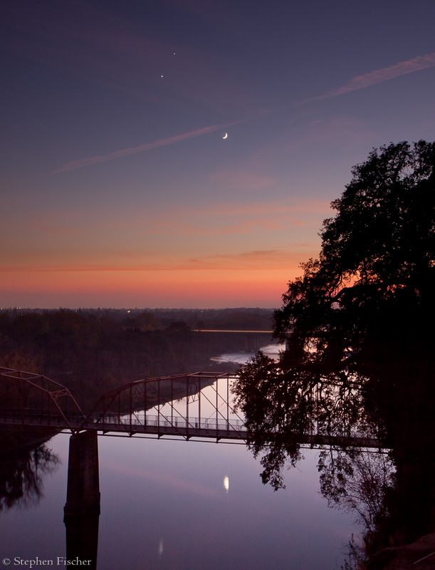 Planets over the parkway