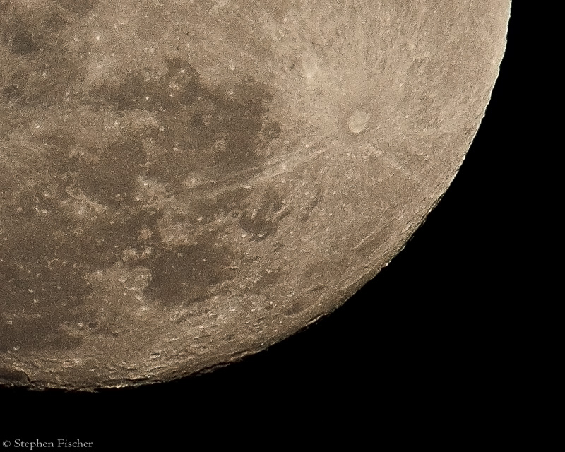 The moon