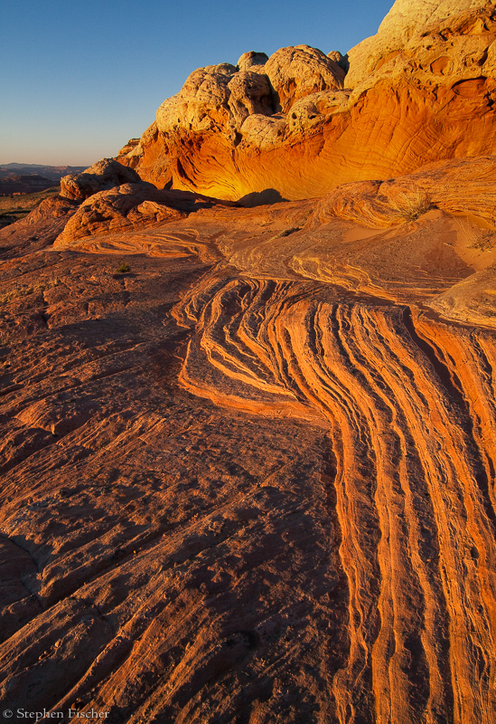 Golden sandstone