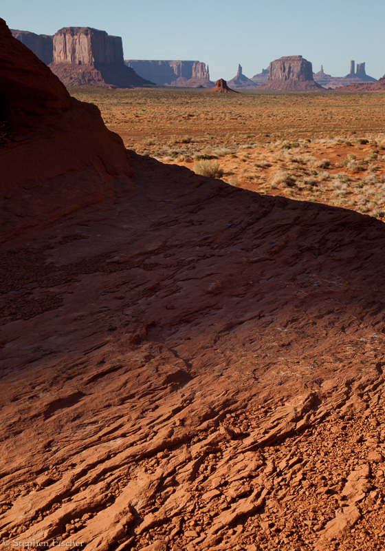 Monument Valley shadows