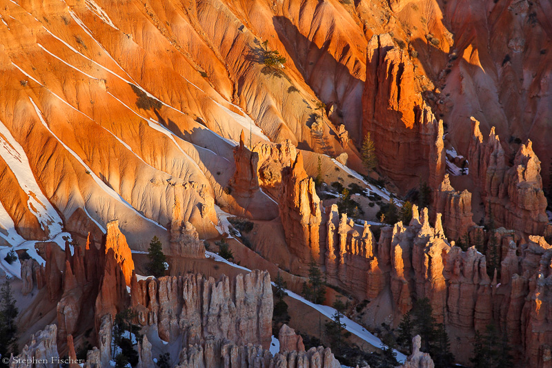 Bryce sunrise colors