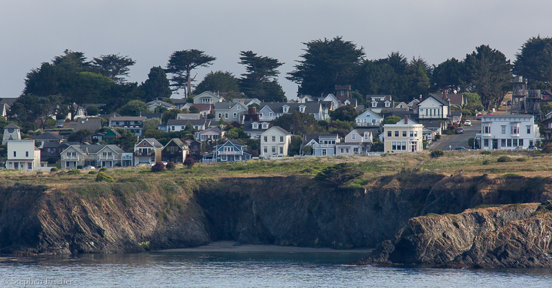 Mendocino skyline