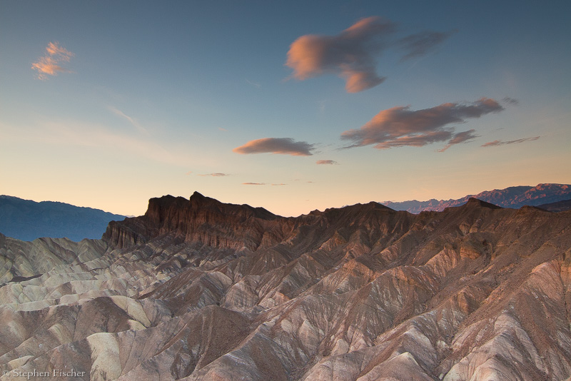 Zabriske Point sky