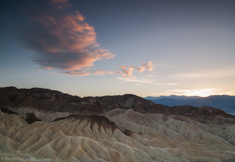 Sunset at Zabriske