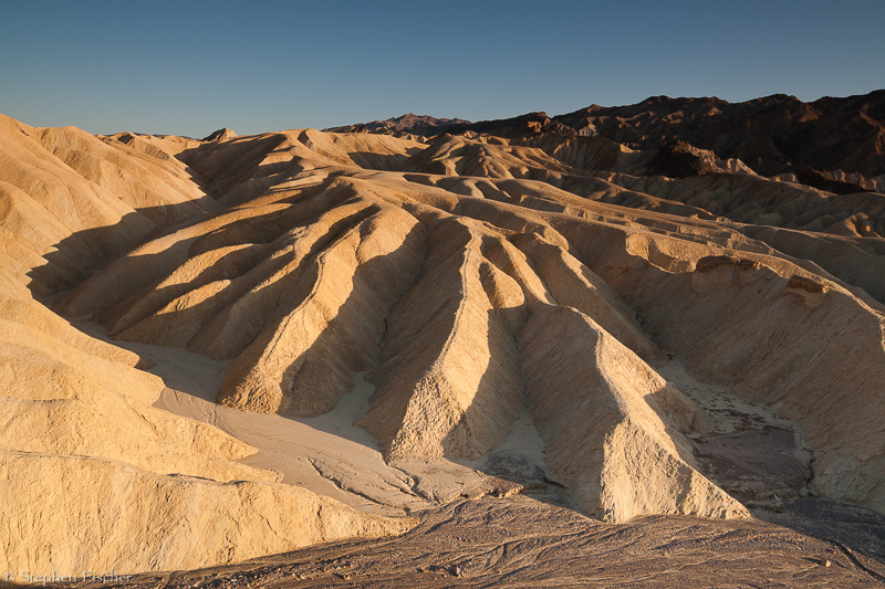 Dry wash ridges