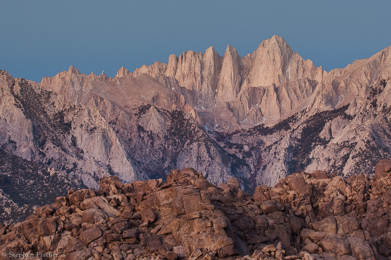 Whitney at dawn