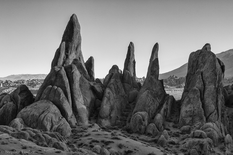 Teeth of granite
