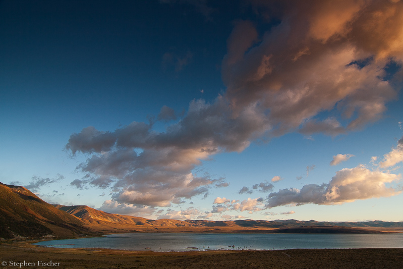 BIg sky over Mono Lake