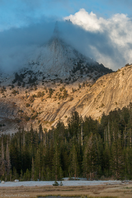 Cathedral Peak clouds