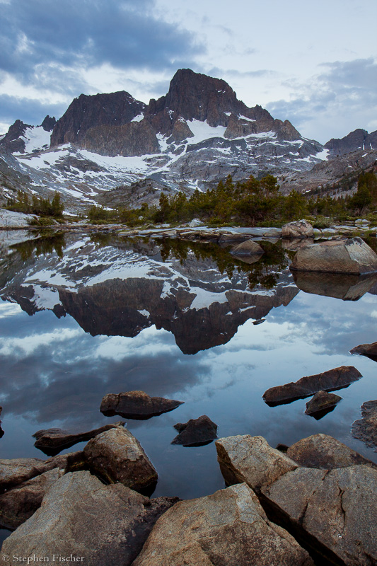 Garnet lake reflections