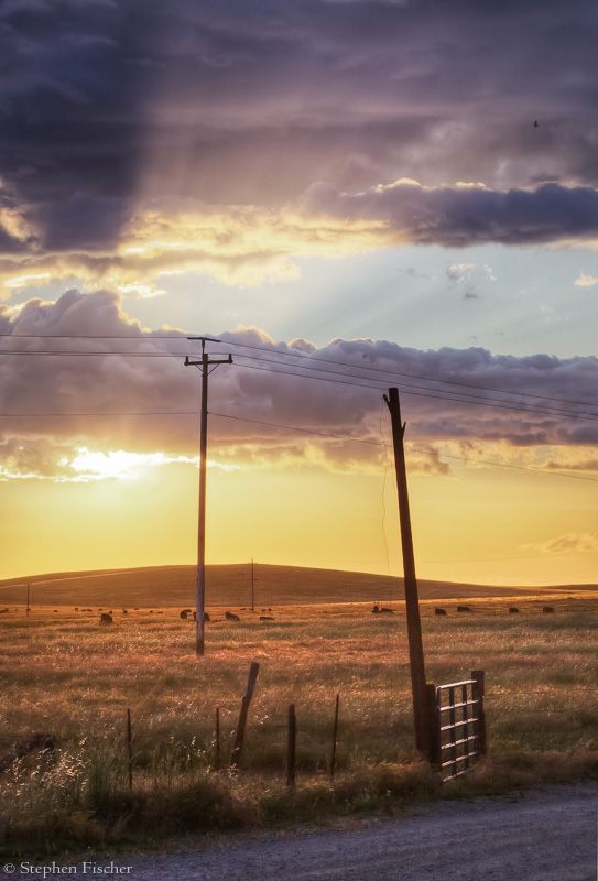 Country sunset