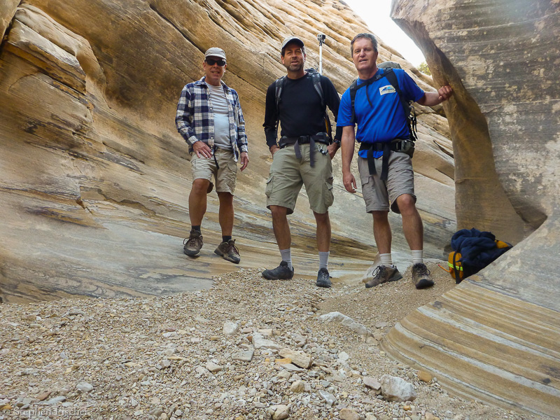 At the top of Lower Baptist Draw