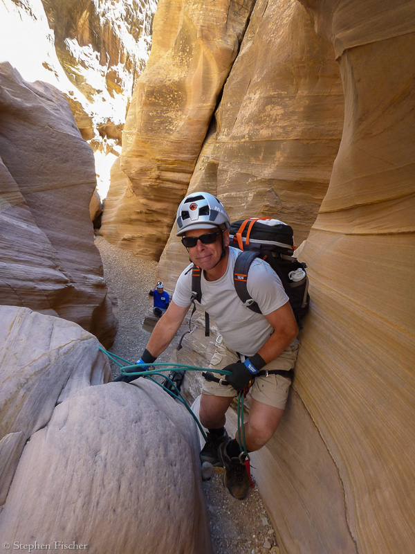 John ready for a descent