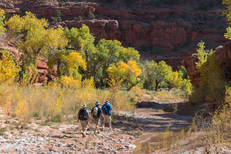 Heading to Little Death Hollow