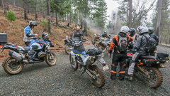 El Dorado Placerville to Georgetown dual sport mud ride