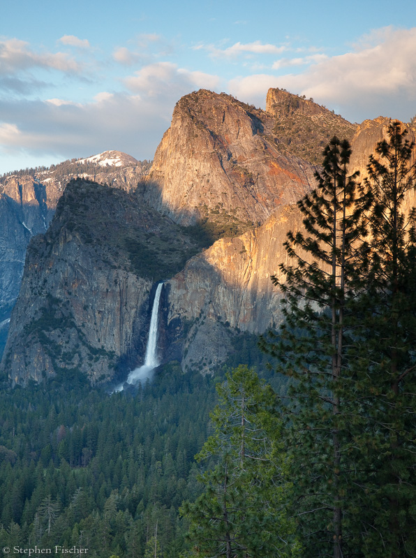 Bridal Veil sunset
