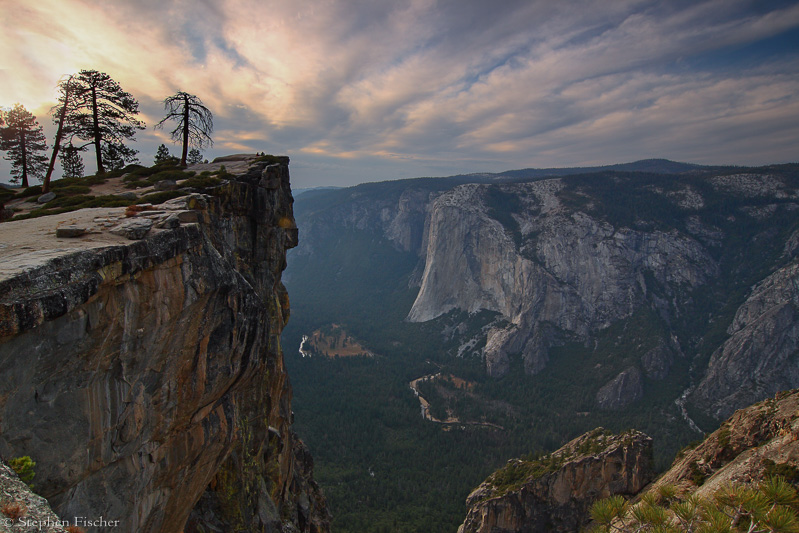 Taft Point sunset