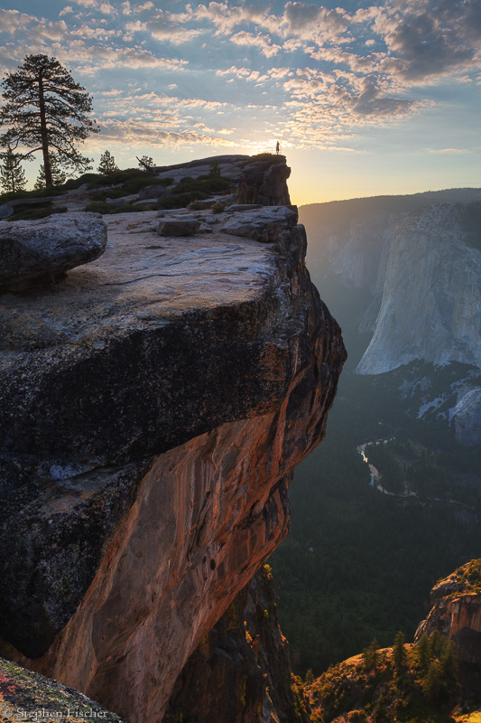 Last light on Taft Point